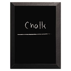 Kamashi Chalk Board, 48 x 36, Black Surface, Black Wood Frame