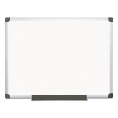 Value Melamine Dry Erase Board, 36 x 48, White Surface, Silver Aluminum Frame