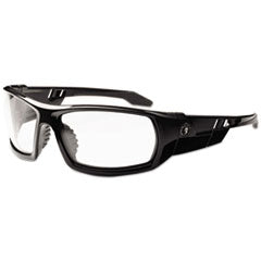 Skullerz Odin Safety Glasses, Black Frame/Clear Lens, Nylon/Polycarb, Ships in 1-3 Business Days