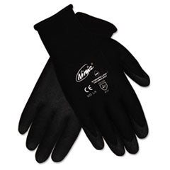 Ninja HPT PVC coated Nylon Gloves, Small, Black, Pair