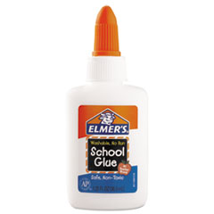 Washable School Glue, 1.25 oz, Dries Clear