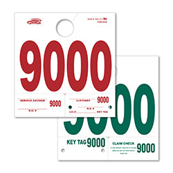 Heavy Stock Side Padded 9000-9999 1000 / PK