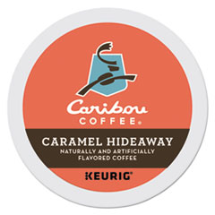 Caramel Hideaway K-Cups, Mild Roast, 24/Box