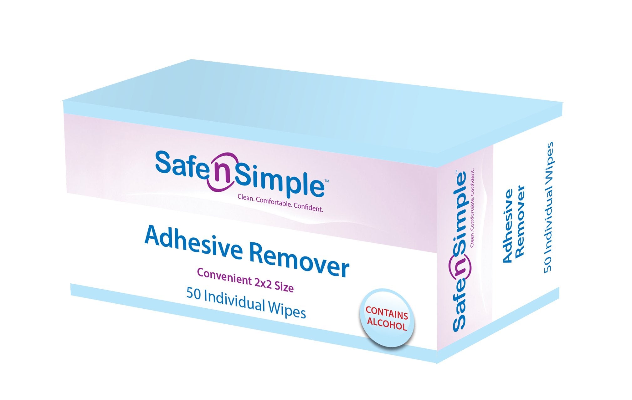 Alcohol Base Adhesive Remover 50 Sachets/Box