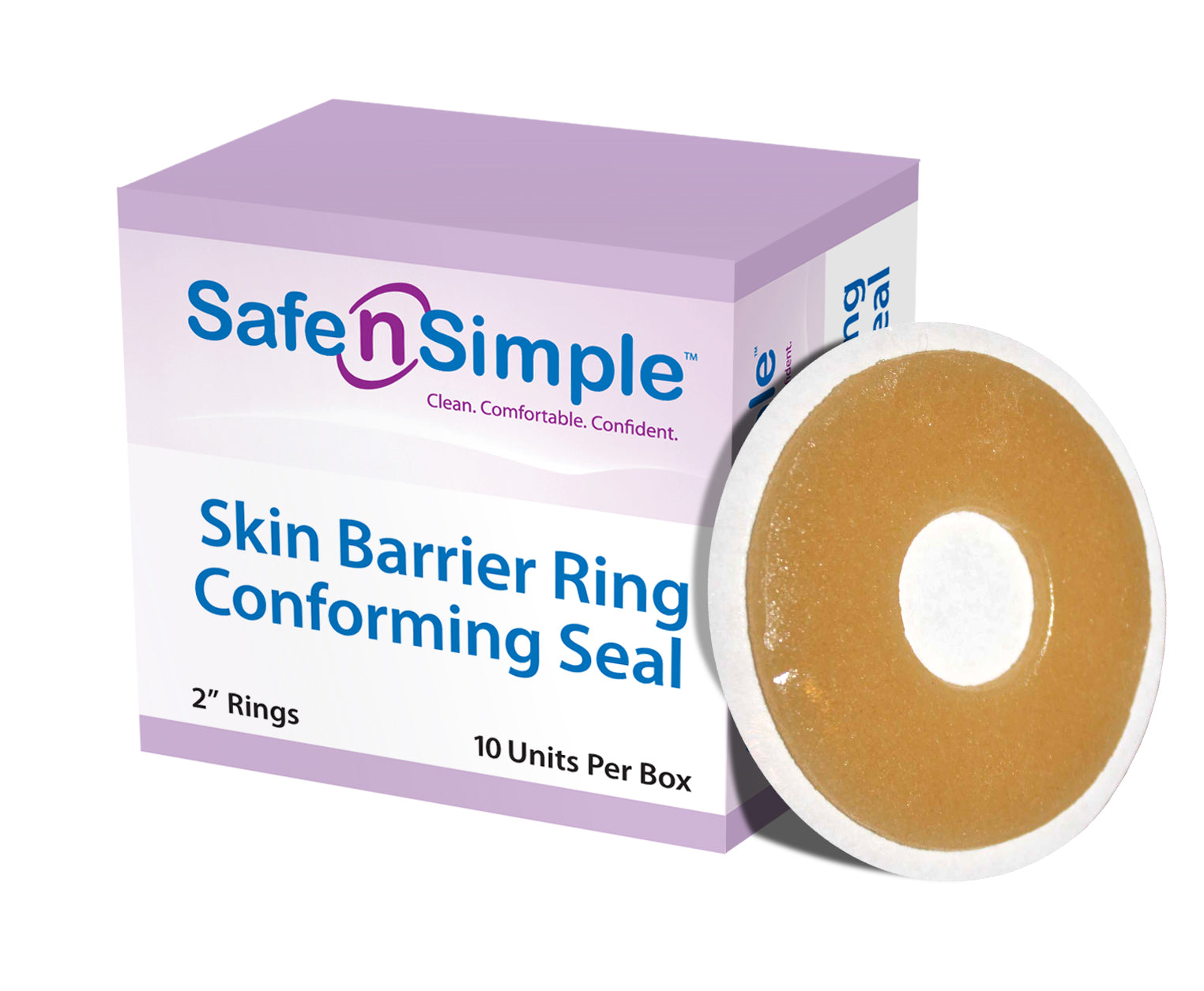 High Absorption Conforming Adhesive Seals 2" - 10 Seals/Box