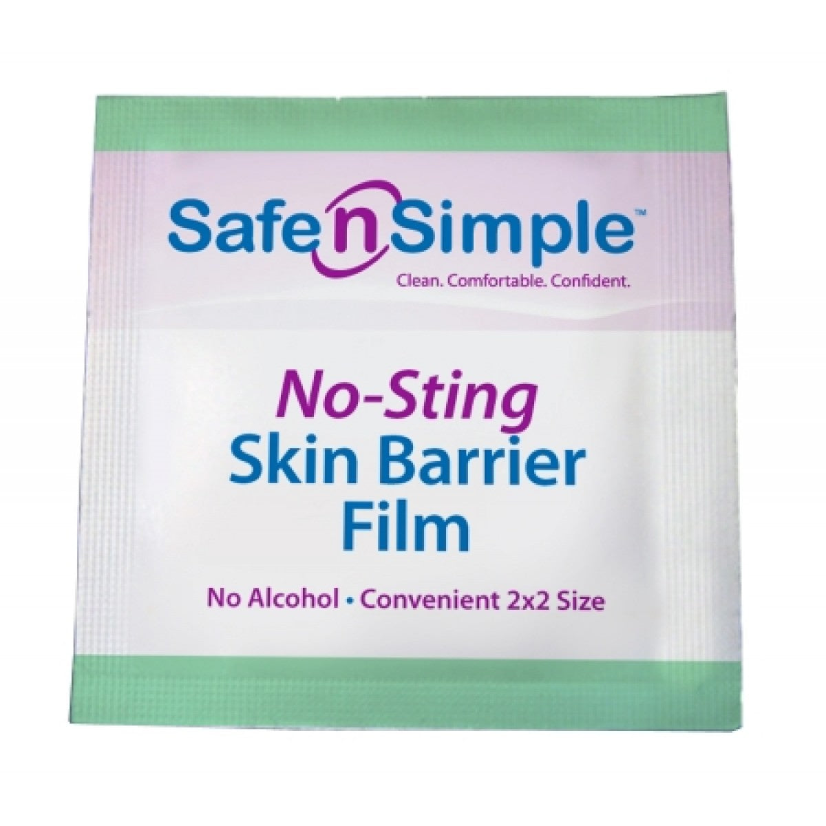 Alcohol Free No-Sting Skin Barrier Film - 25 Sachets/Box