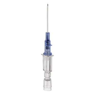 Teflon® catheter material, straight hub