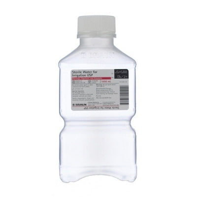 Sterile Water for Irrigation, 1000 mL