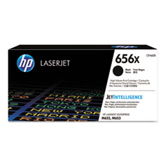 HP 656X, (CF460X) High-Yield Black Original LaserJet Toner Cartridge