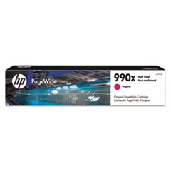 HP 990X, (M0J93AN) High-Yield Magenta Original PageWide Cartridge