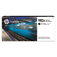 HP 982X, (T0B30A) High-Yield Black Original PageWide Cartridge