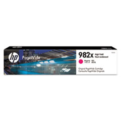 HP 982X, (T0B28A) High-Yield Magenta Original PageWide Cartridge