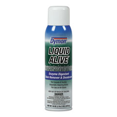 LIQUID ALIVE Carpet Cleaner/Deodorizer, 20 oz Aerosol Spray, 12/Carton