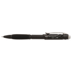 Twist-Erase GT Pencils, 0.7 mm, HB (#2), Black Lead, Black Barrel