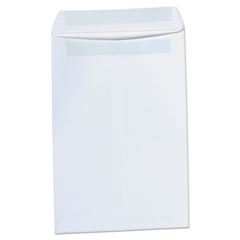 Self-Stick Open End Catalog Envelope, #1, Square Flap, Self-Adhesive Closure, 6 x 9, White, 100/Box