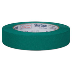 Color Masking Tape, 3" Core, 0.94" x 60 yds, Green