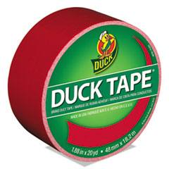 Colored Duct Tape, 3" Core, 1.88" x 20 yds, Red