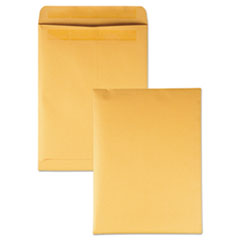 Redi-Seal Catalog Envelope, #10 1/2, Cheese Blade Flap, Redi-Seal Adhesive Closure, 9 x 12, Brown Kraft, 250/Box