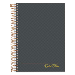 Gold Fibre Personal Notebooks, 1-Subject, Medium/College Rule, Designer Gray Cover, (100) 7 x 5 Sheets