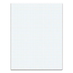 Quadrille Pads, Quadrille Rule (4 sq/in), 50 White 8.5 x 11 Sheets