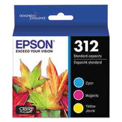 T312923-S (312XL) Claria High-Yield Ink, 360 Page-Yield, Cyan/Magenta/Yellow