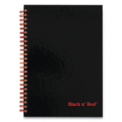 Hardcover Twinwire Notebooks, SCRIBZEE Compatible, 1-Subject, Wide/Legal Rule, Black Cover, (70) 9.88 x 6.88 Sheets