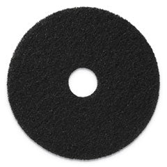 Stripping Pads, 20" Diameter, Black, 5/Carton