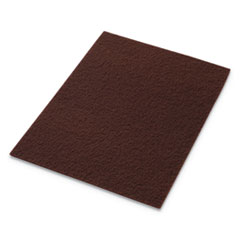 EcoPrep EPP Specialty Pads, 28 x 14, Maroon, 10/Carton