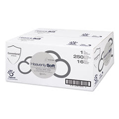Heavenly Soft Multi-Fold Paper Towel, Standard, 1-Ply, 9.49 x 9.25, White, 250/Pack, 16 Packs/Carton
