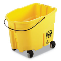 WaveBrake 2.0 Bucket, 8.75 gal, Plastic, Yellow