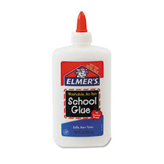 School Glue, 8 oz, Dries Clear