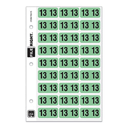 File Right Year Labels - Ringbook 2013 270 / PK