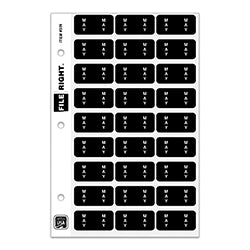 File Right Month Labels - Ringbook May 270 / PK