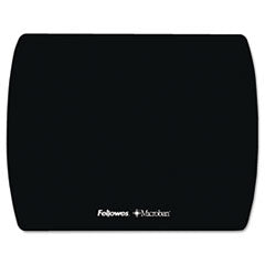 Ultra Thin Mouse Pad with Microban Protection, 9 x 7, Black