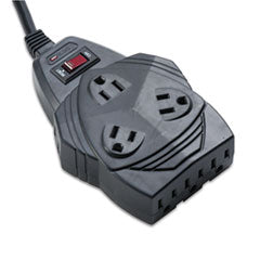 Mighty 8 Surge Protector, 8 AC Outlets, 6 ft Cord, 1,460 J, Black