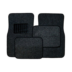 Carpet Floor Mat Set-Black (1) 1 / PK