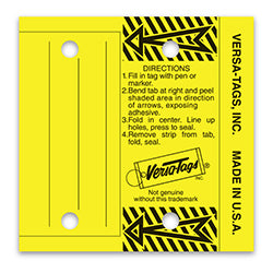 Multi-Use Key Tags - Yellow 250 / PK