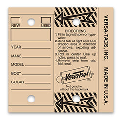 Key Tags - Tan 250 / PK