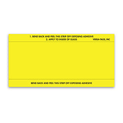 Stock No. Mini Signs (Plain) - Yellow 250 / PK