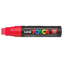 Windshield Markers - Large Posca - 5/8" Tip - Red 1 / PK