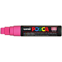 Windshield Markers - Large Posca - 5/8" Tip - Pink 1 / PK