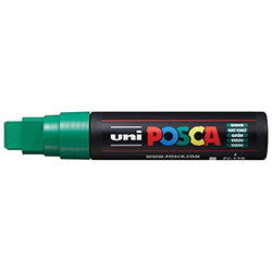 Windshield Markers - Large Posca - 5/8" Tip - Green 1 / PK