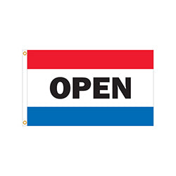 Nylon Flags - 3' x 5' - Open 1 / PK