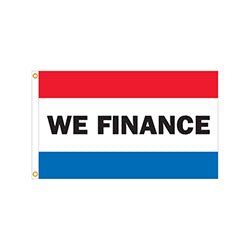 Nylon Flags - 3' x 5' - We Finance 1 / PK