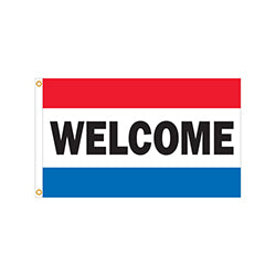 Nylon Flags - 3' x 5' - Welcome 1 / PK