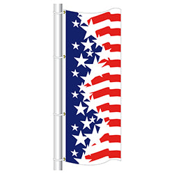 Vertical Drapes - Patriotic - 26 Stars 1 / PK