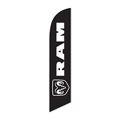 Swooper Banners - Dodge/Ram White 1 / PK