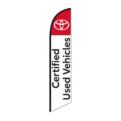 Swooper Banners - Toyota Certified 1 / PK