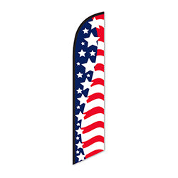 Swooper Banners - American Flag 21 Stars 1 / PK