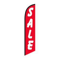 Swooper Banners - Sale Red/White 1 / PK